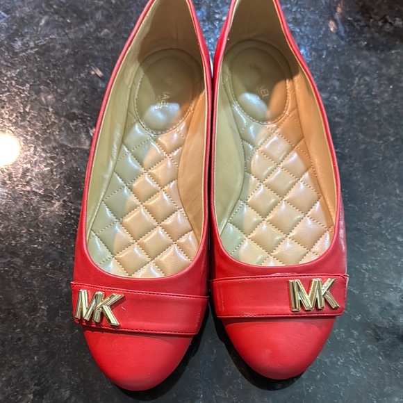 Michael Kors Shoes - Michael Kors Red Women's Flats